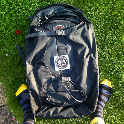 osprey waypoint 80 pack, swapped